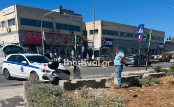 Νεκρή 30χρονη που έπεσε από τη μηχανή της και την παρέσυρε διερχόμενο αυτοκίνητο