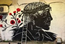 Η ξεχωριστή τοιχογραφία στον Βόλο που είναι αφιερωμένη στον Γιώργο Μαζωνάκη (βίντεο)