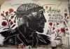 Λουλούδια και κεριά στην τοιχογραφία του Μαζωνάκη στον Βόλο – Η εικόνα που συγκινεί