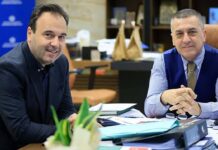 Το «μπιφ» Κουρέτα – Παπαστεργίου με φόντο την Περιφέρεια