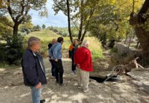 Αυτοψία στελεχών της Τεχνικής Υπηρεσίας της Περιφέρειας σε ρέματα της Σκιάθου